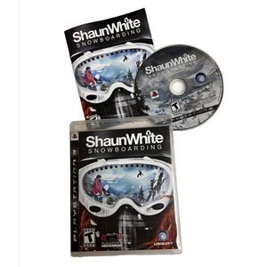 Shaun‎ White Snowboarding Sony PlayStation 3 PS3 Game Complete CIB Ubisoft